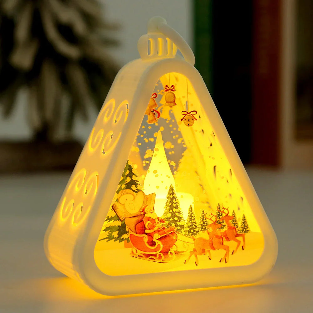 Christmas Decorations Retro Electric Candle Lamp Luminous Ornaments EX-STOCK Canada