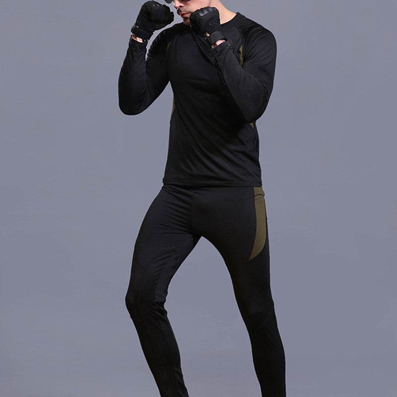 2pcs Men's workout clothes Sports Fitness Gym wear - EX-STOCK Canada