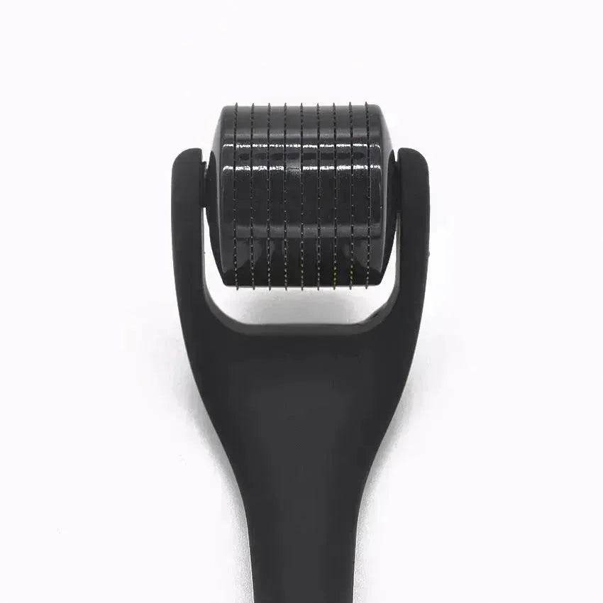 Beard Roller Microneedle Frosted Black Titanium Alloy Needle - EX-STOCK Canada