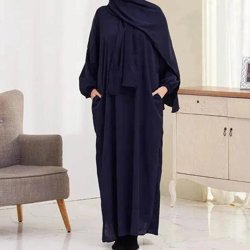 Casual Plain Everyday Abaya for ArabArabic Women Kaftan Abaya for Umrah and Haji. - EX-STOCK Canada