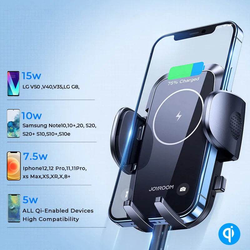 Navigation Mobile Phone Wireless Charging Car Mount - EX-STOCK Canada