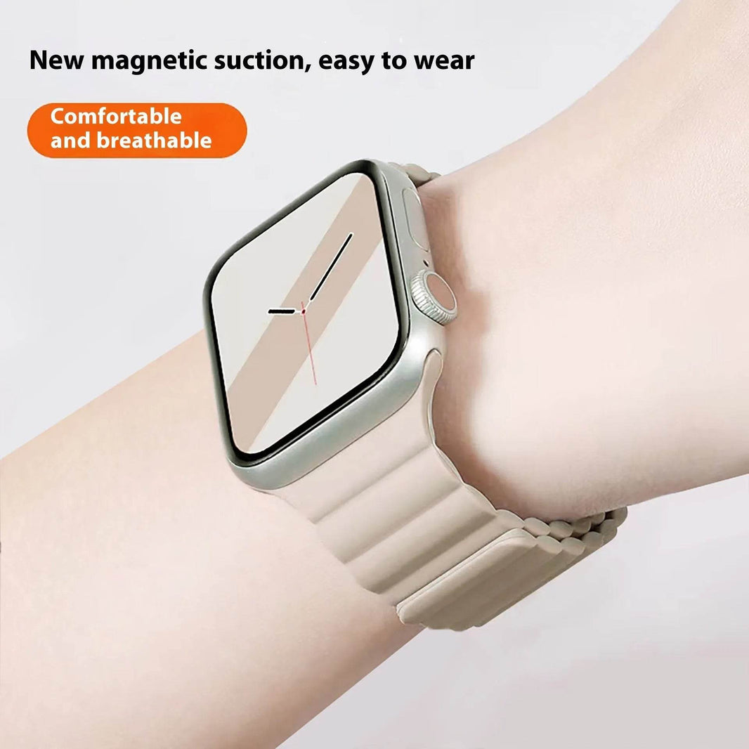 Band Silicone Magnetic Watch Strap - EX-STOCK Canada