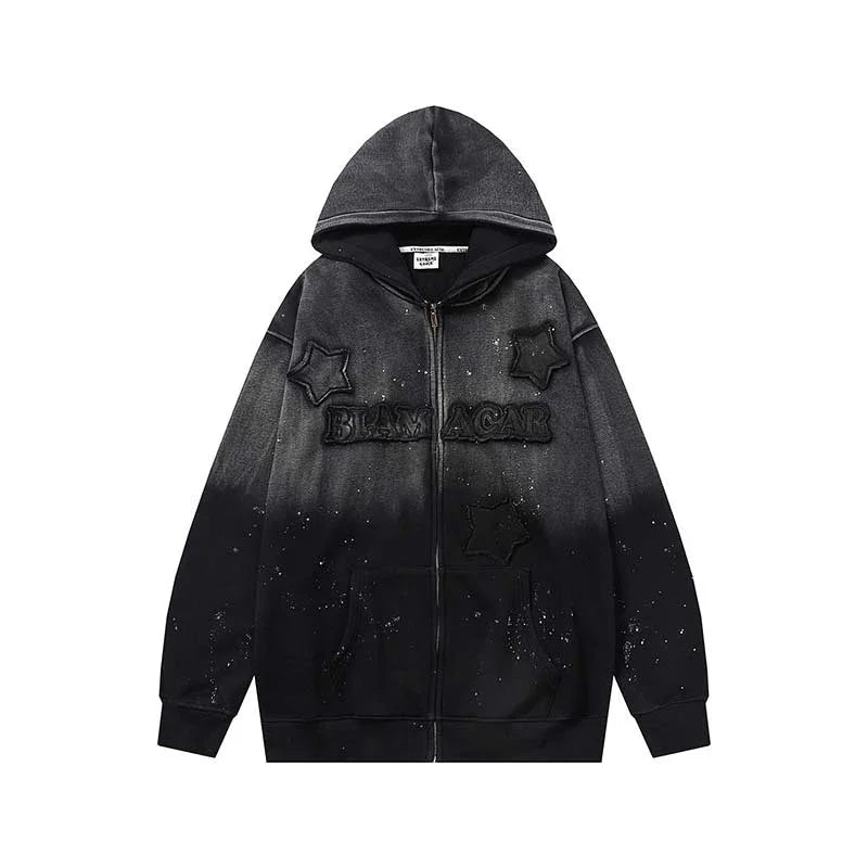 Men's Loose Casual Printed Hooded Sweatshirt EX-STOCK Canada