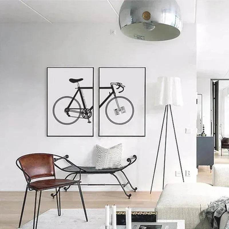 Bicycle decorative painting core Home Decoration Wall Decoration - EX-STOCK Canada