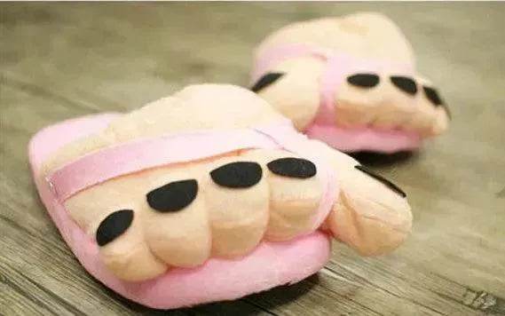 Big Giant Toe Plush Chic Women Men Creative Funny Cartoon Slippers for Winter and Autumn - EX-STOCK Canada