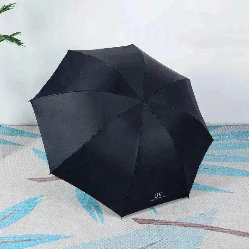Black Gum Sunscreen Anti Ultraviolet Umbrella Advertising Umbrella Daisy Umbrella Umbrella Girl - EX-STOCK Canada