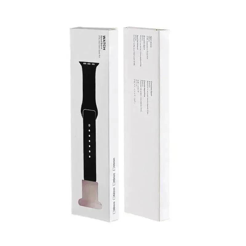 Braided Elastic Single-ring Smart Watchband Box iWatch Strap suitable Apple Smart Watch - EX-STOCK Canada