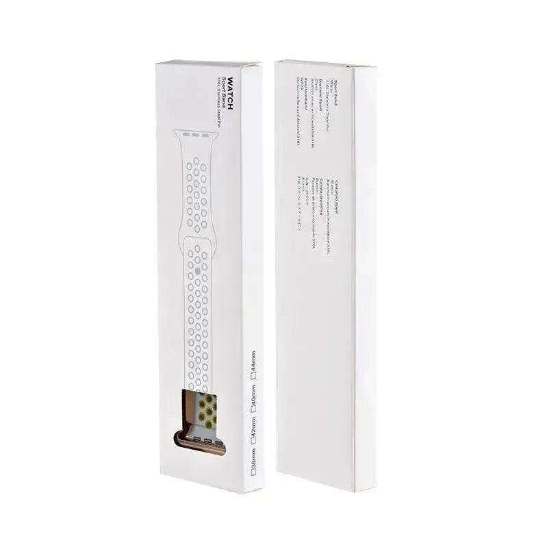 Braided Elastic Single-ring Smart Watchband Box iWatch Strap suitable Apple Smart Watch - EX-STOCK Canada