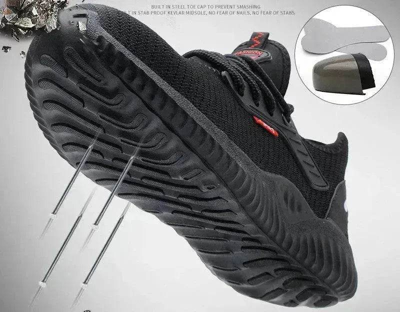 Breathable Safety Shoes Anti-smashing Work Safety Shoes - EX-STOCK Canada