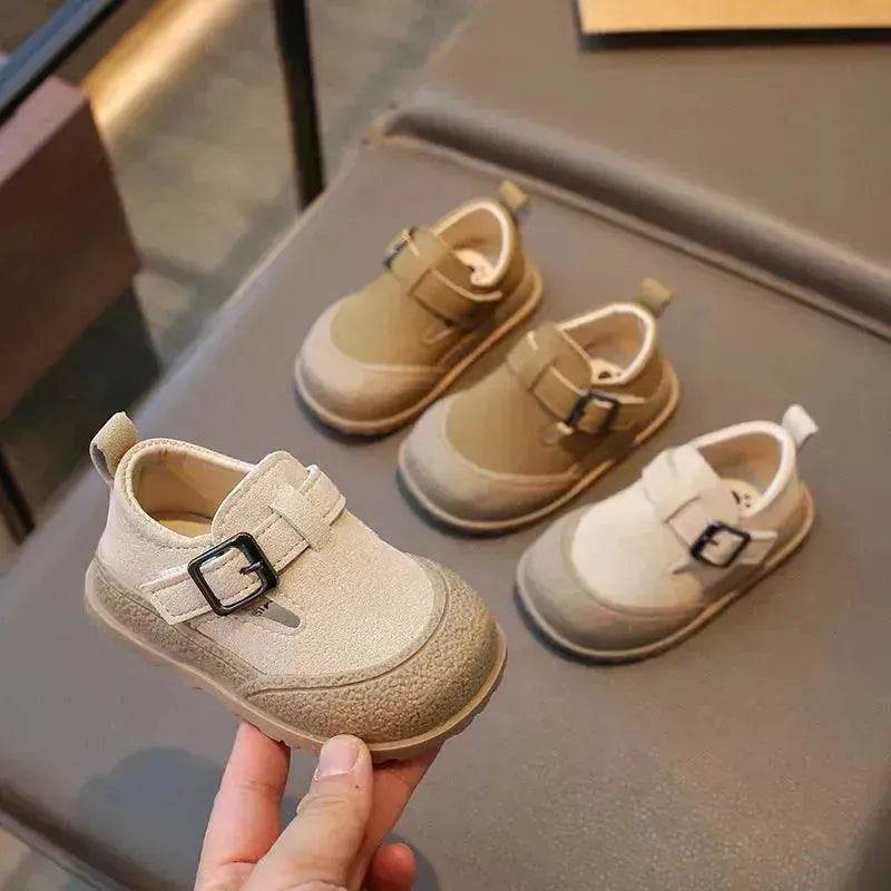 British Style Soft Bottom New Girls' Leather Shoes - EX-STOCK Canada