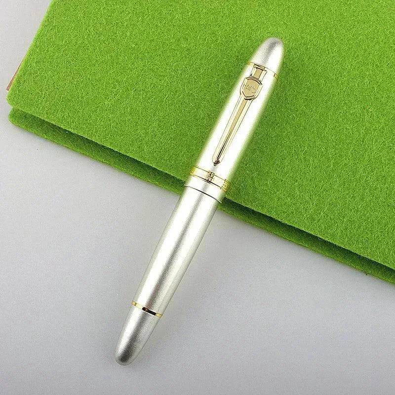 Business Office Metal Signature Signed Pearl Round Beads Neutral Ball Pen - EX-STOCK Canada