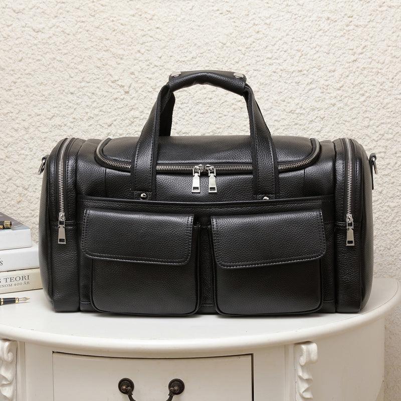 Premium Travel Duffel Bag Large Weekender Carry Bag with Multiple Compartments
