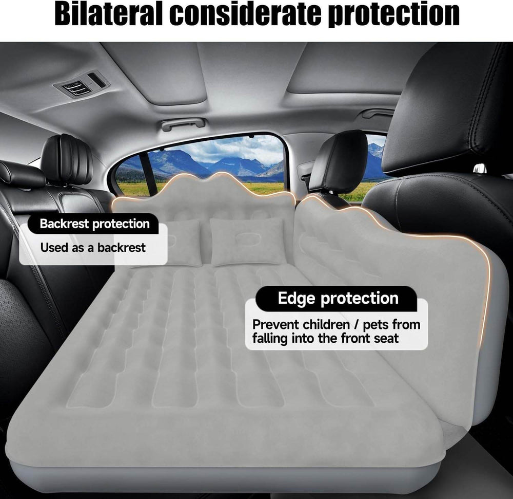 Inflatable Car Truck Outdoor Camping Air Mattress with 2 pillows - EX-STOCK Canada