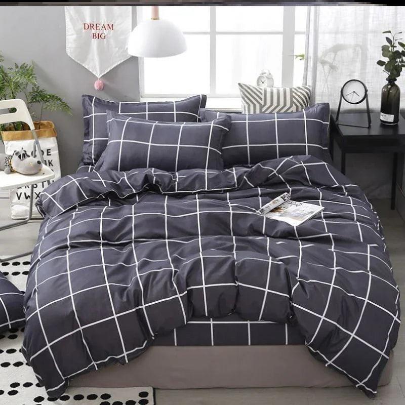 Skin-friendly Quilt Cover Brushed One-piece Double Duvet Cover Bed EX-STOCK Canada
