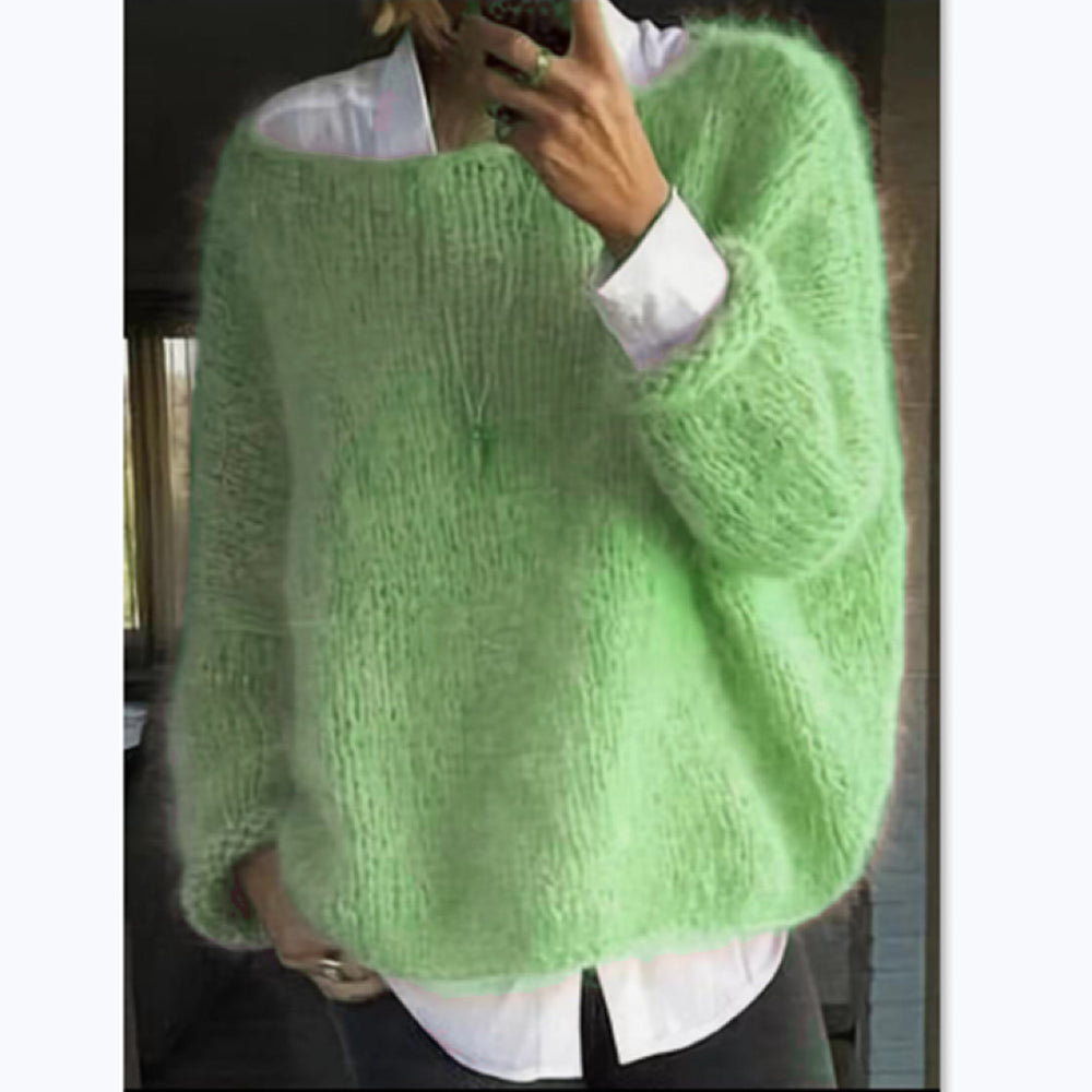 Women's Autumn And Winter Knitting Top Sweater | EX-STOCK product gallery photo 6