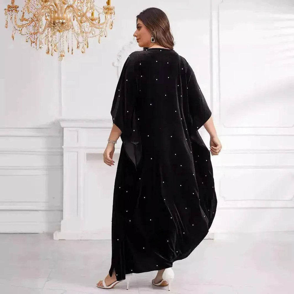 Black Abaya Hijab Jilbab Abaya for ArabMiddle East Arab Dubai Islamic Wear for Women Eid Jalabiya for Women Abaya Khimar set - EX-STOCK Canada