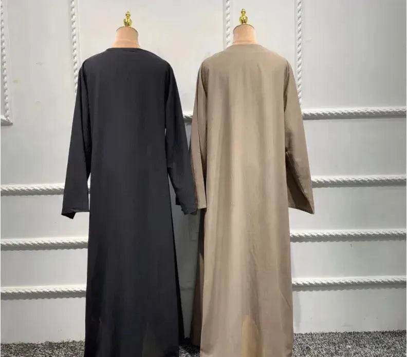 Arab3 piece set ArabDubai Abaya dress with Turban Embellished Abaya - EX-STOCK Canada