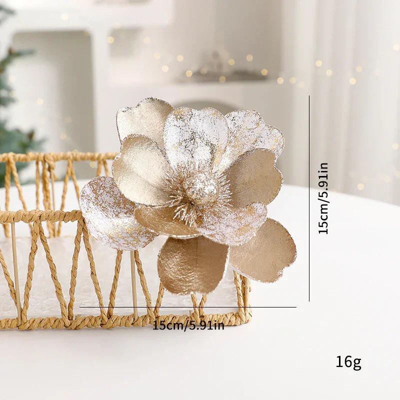 Christmas Flower Ornaments Christmas Tree Decorations EX-STOCK Canada