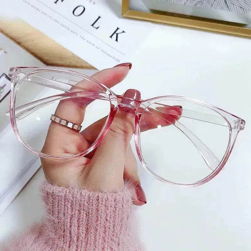 Large-frame Unisex Anti-blue Glasses For Men And Women With The Same Type Of Myopia Finished - EX-STOCK Canada