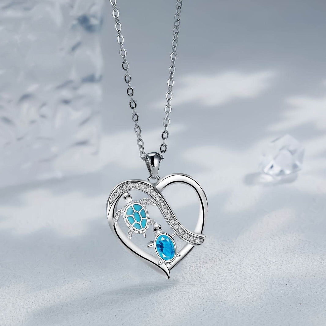 Necklace Love Turtle European And American Gift For Mom - EX-STOCK Canada