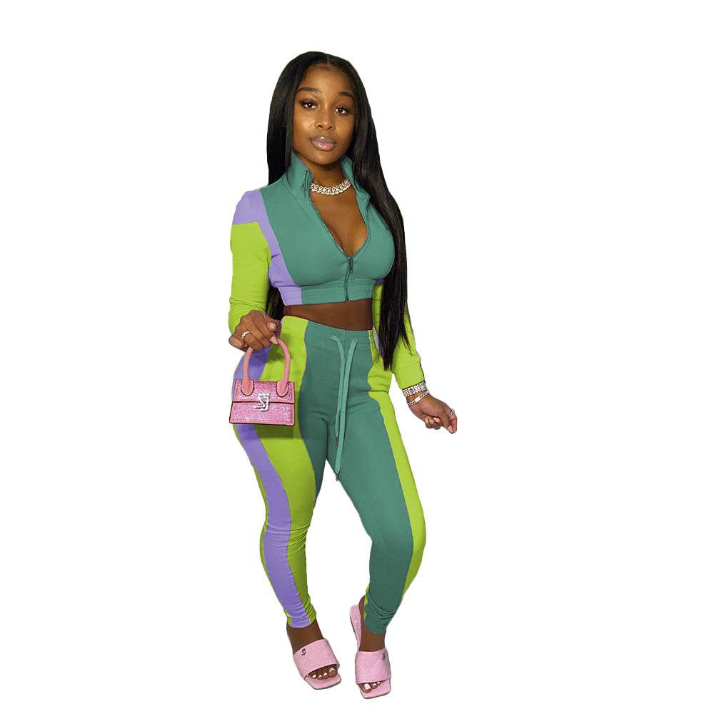 2pcs women Athleisure Outfit set Fitness wear for women - EX-STOCK Canada