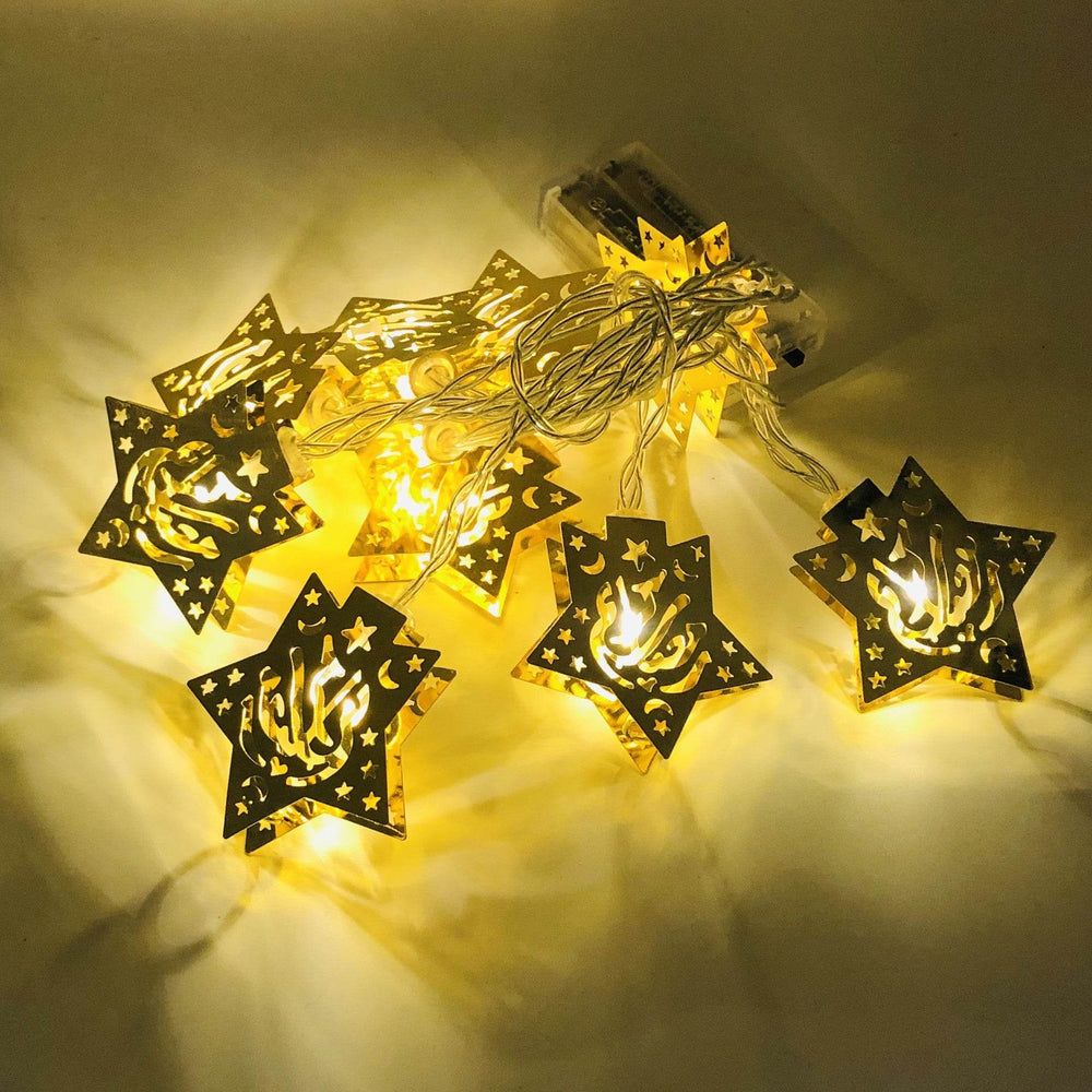 Ramadan Decoration For Diwali Festival Of Eurban Eid Mubarak String Light - EX-STOCK Canada