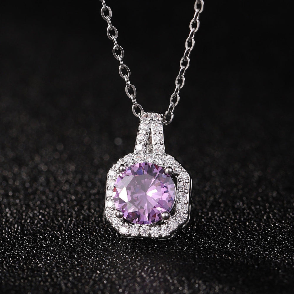 Collier Pendentif Bouteille de Parfum Femme Plein Diamant - EX-STOCK Canada