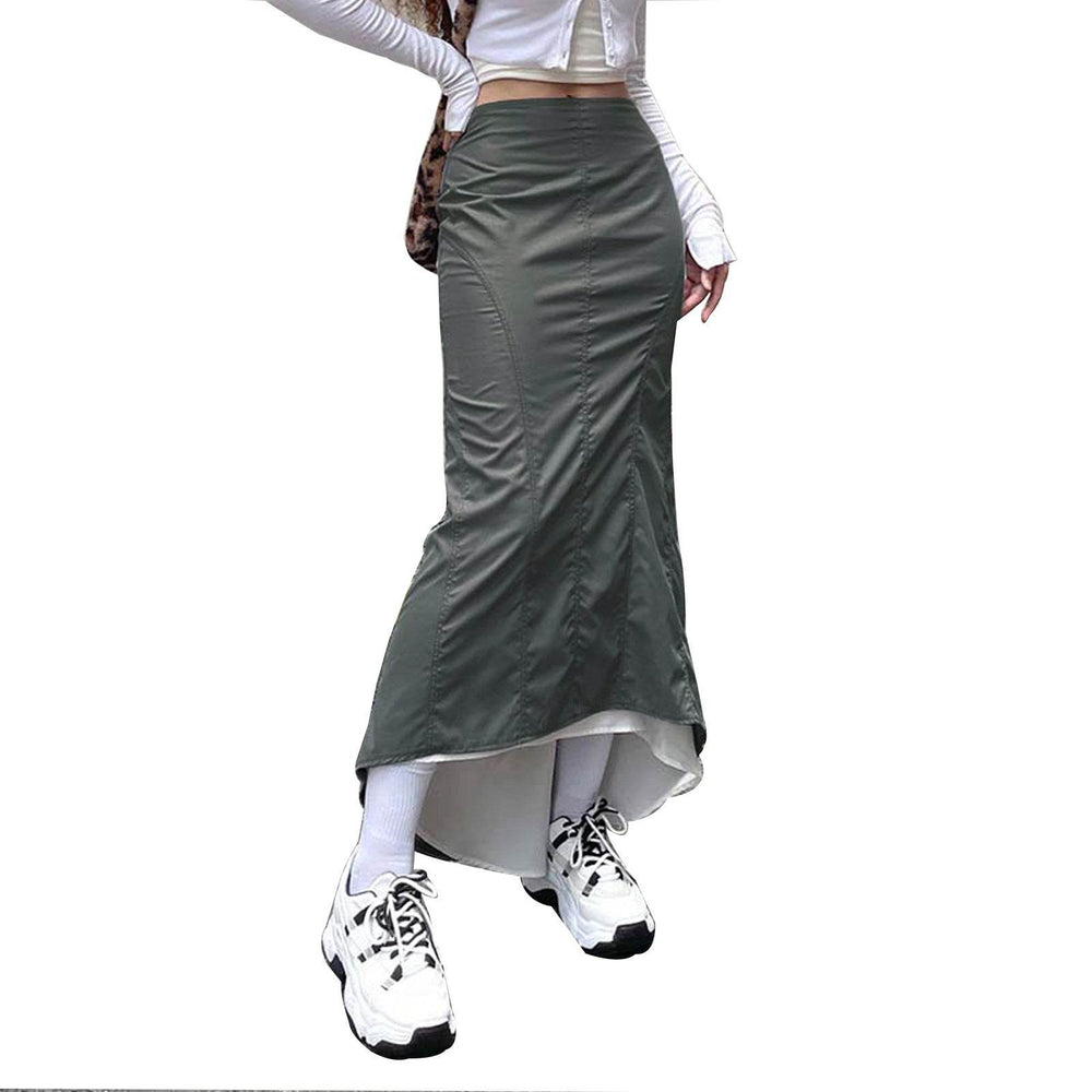 Casual Millennium Style Irregular Hip Bag Irregular Fishtail Skirt - EX-STOCK Canada