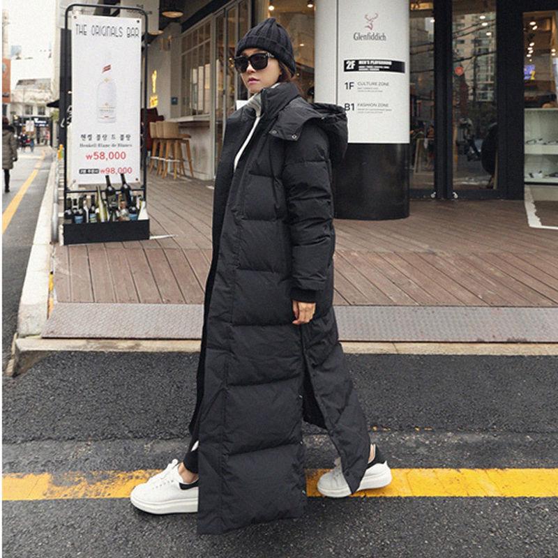 Women's Loose-fitting Padded Long Below-the-knee Cotton Coat - EX-STOCK Canada