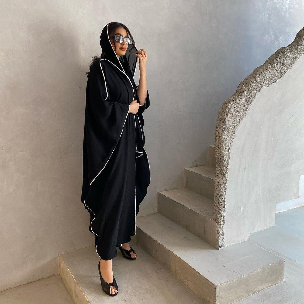 Mode de robe musulmane du Moyen-Orient à rayures - EX-STOCK Canada