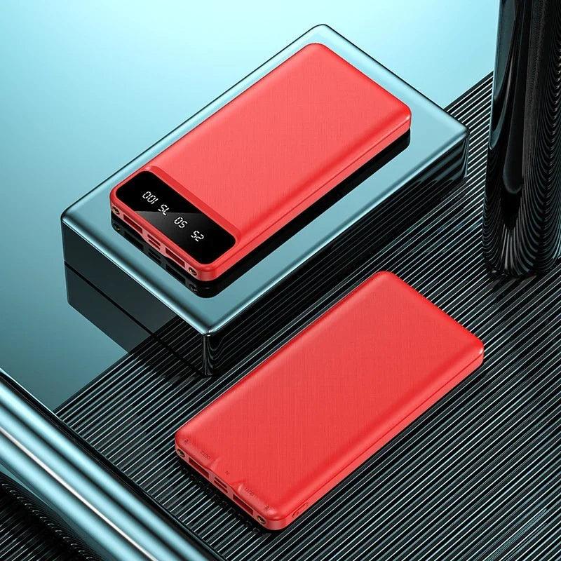 Charge rapide avec batterie externe câble 20000 MA grande capacité d'alimentation mobileEX-STOCK Canada