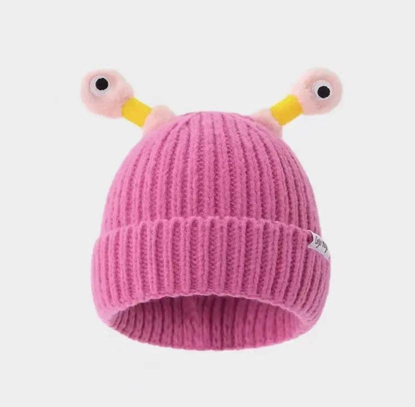New Cute Luminous Fall Winter Warm Ear Protection Wool Cartoon All-matching Knitted Beanie Hat - EX-STOCK Canada