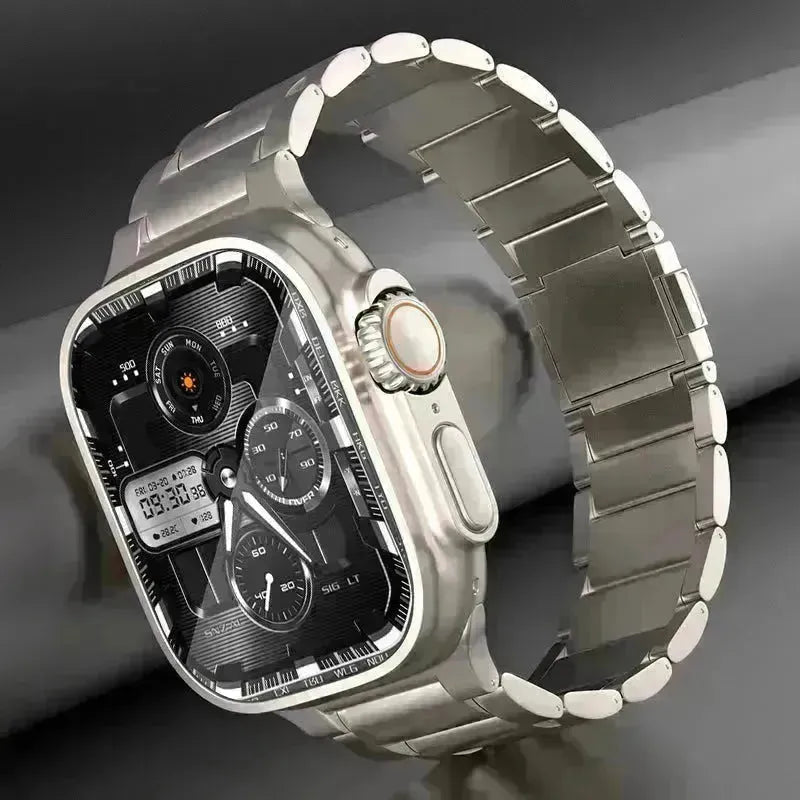 Sangle de montre en alliage en alliage Titane électronique magnétique pour femmes