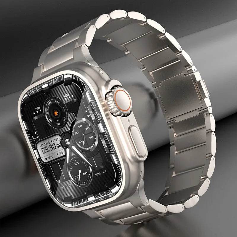 Women's Electronic Magnetic Snap Titanium Alloy Watch Strap - EX-STOCK Canada