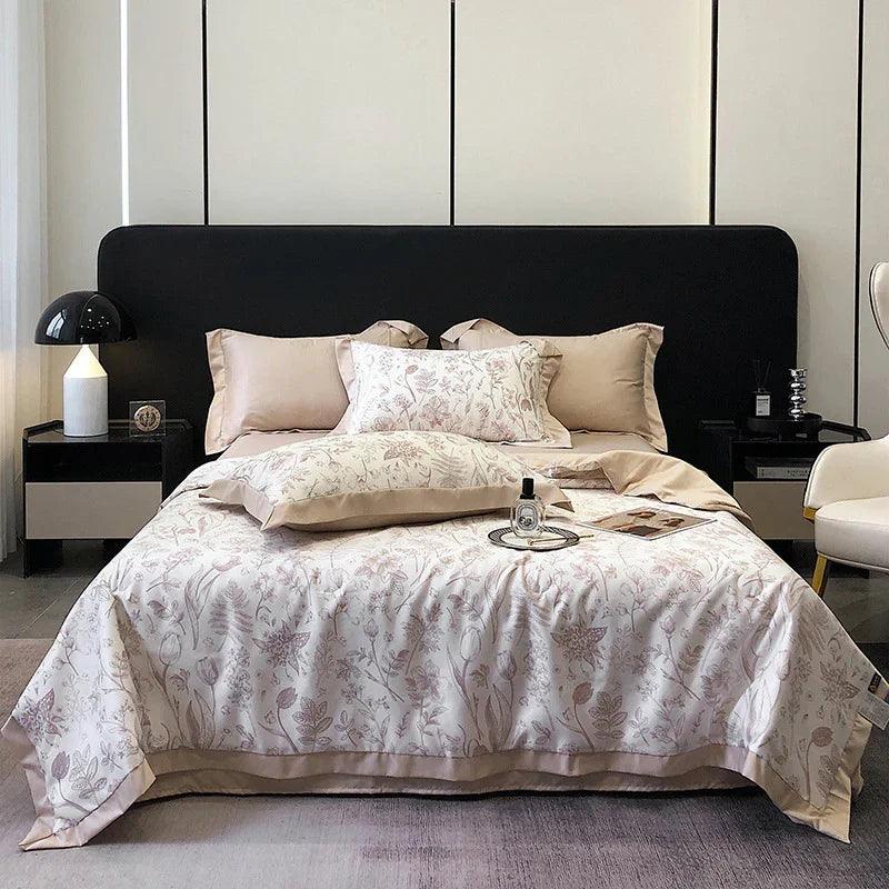 Tencel Summer Duvet Four-piece Washed Silk EX-STOCK Canada
