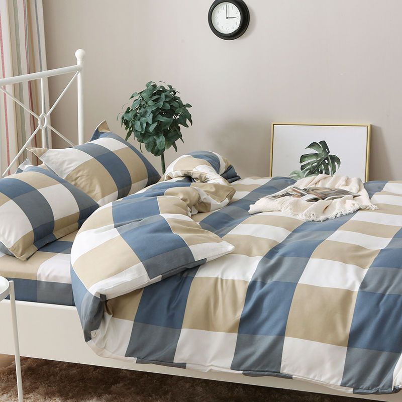 Skin-friendly Quilt Cover Brushed One-piece Double Duvet Cover Bed EX-STOCK Canada