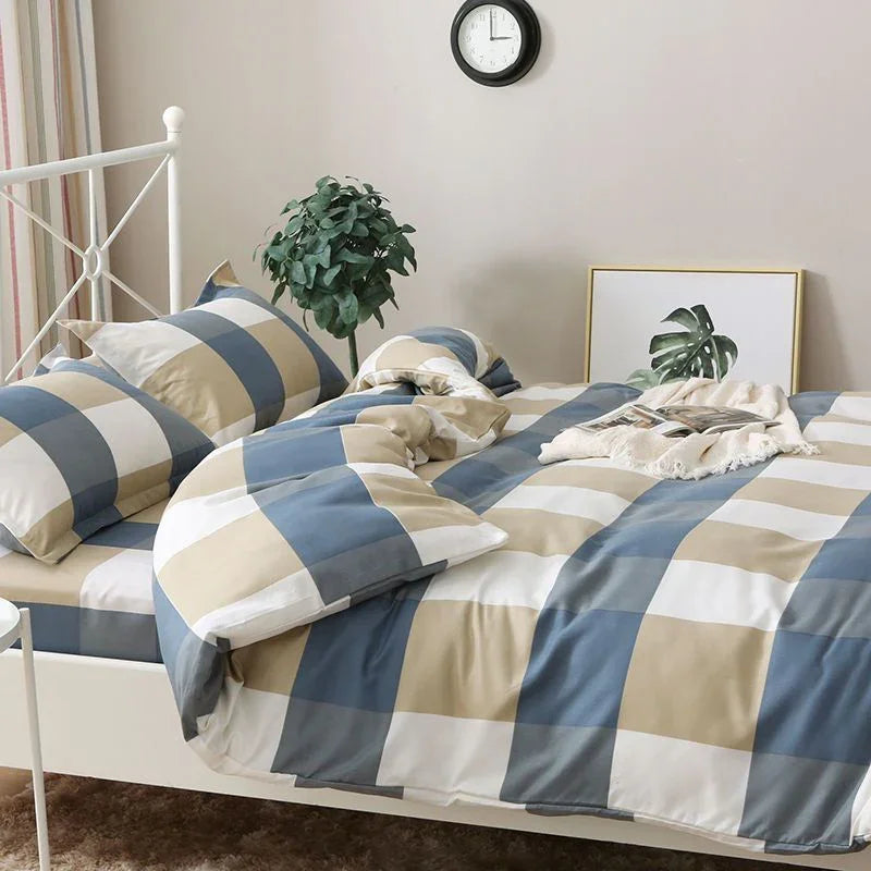 Skin-friendly Quilt Cover Brushed One-piece Double Duvet Cover Bed EX-STOCK Canada