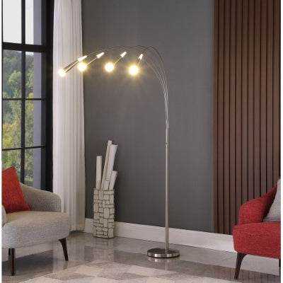 72 Kiery 4 Arm Aluminum Led Floor Lamp - EX-STOCK Canada