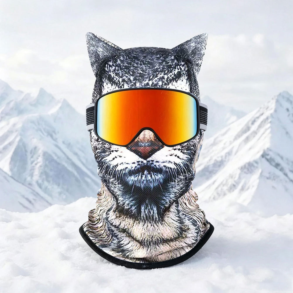 Realistic Winter Ski Face Mask Windproof Thermal Balaclava For Outdoor Sports And Parties | EX-STOCK product gallery photo 30