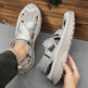 Summer Men's Hollow Mesh Surface Breathable Trendy Casual Shoes All-matching Sandals  EX-STOCK CANADA