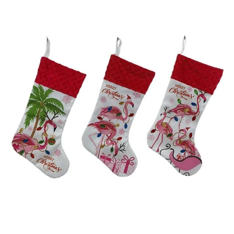 Calze di Natale Fenicottero Decorazione Festiva CiondoloEX-STOCK Canada