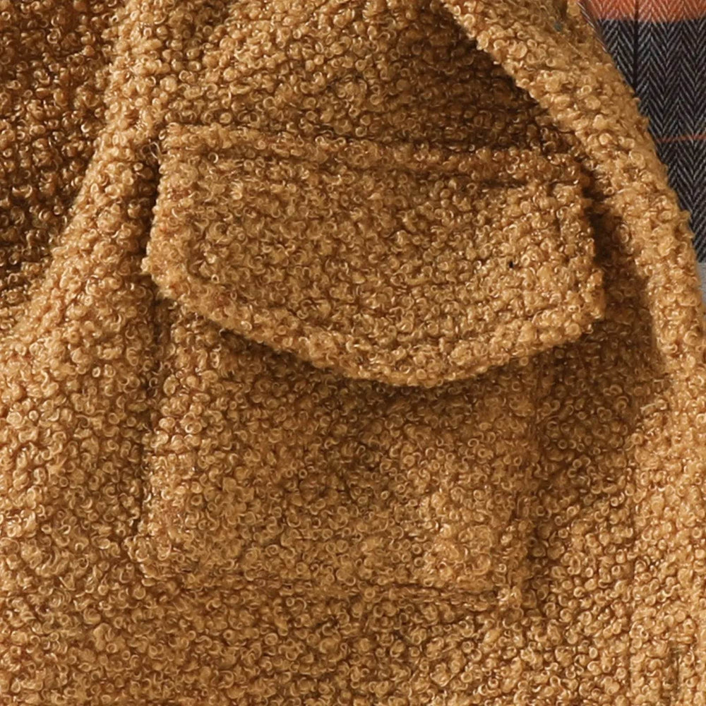 Autumn New Plush Plaid Reversible Coat - EX-STOCK Canada