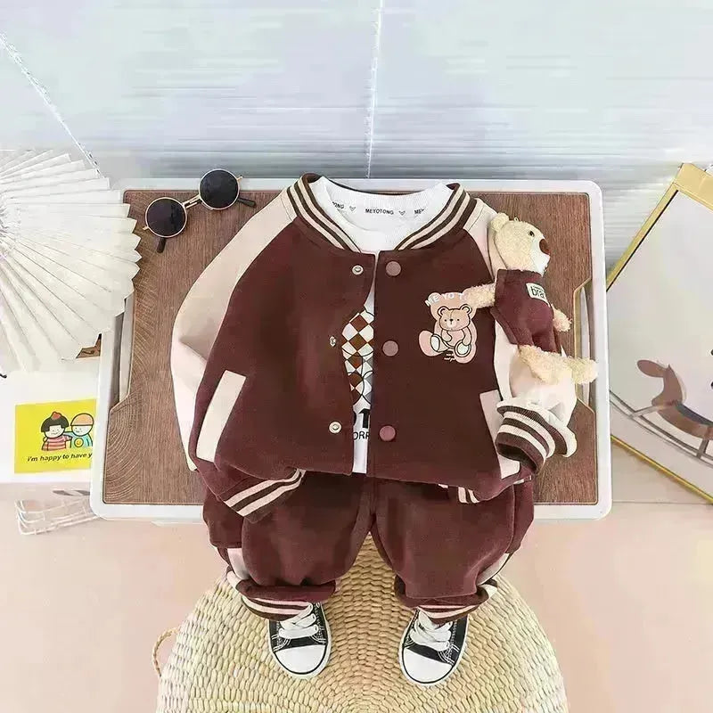 Bambini Set maglione a maniche lunghe alla moda