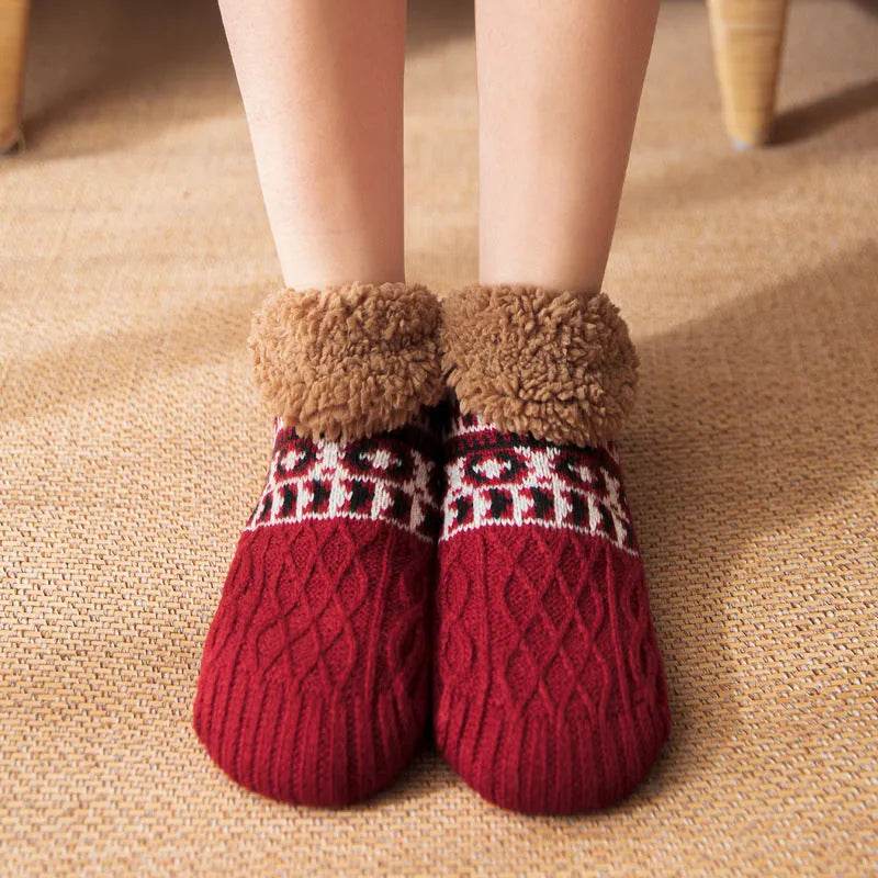 Indoor Home Floor Socks Fall And Winter Warm Non-slip Carpet Socks For Men And Women - EX-STOCK Canada