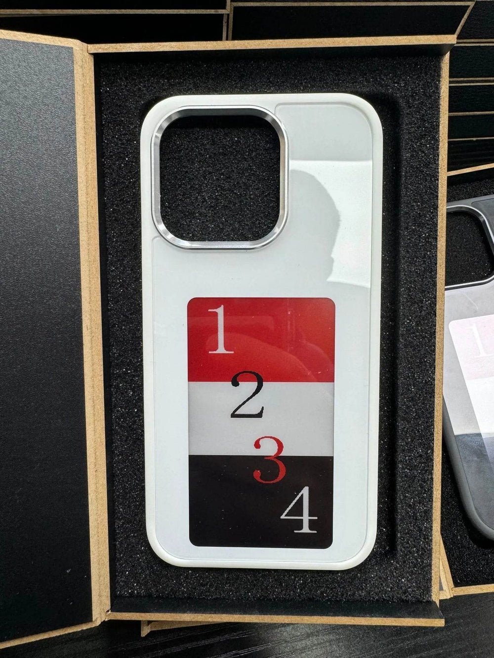 Smart Ink Screen Couple Phone Case NFC Sensor Projection Screen - EX-STOCK Canada