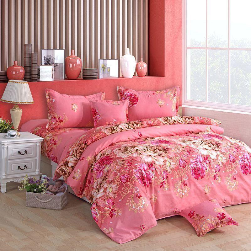 Skin-friendly Quilt Cover Brushed One-piece Double Duvet Cover Bed EX-STOCK Canada