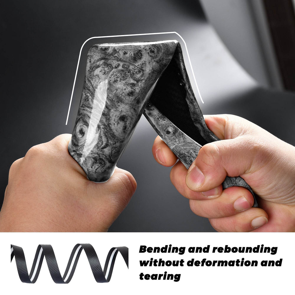 Mahogany Gray Buckle Steering Wheel - EX-STOCK Canada