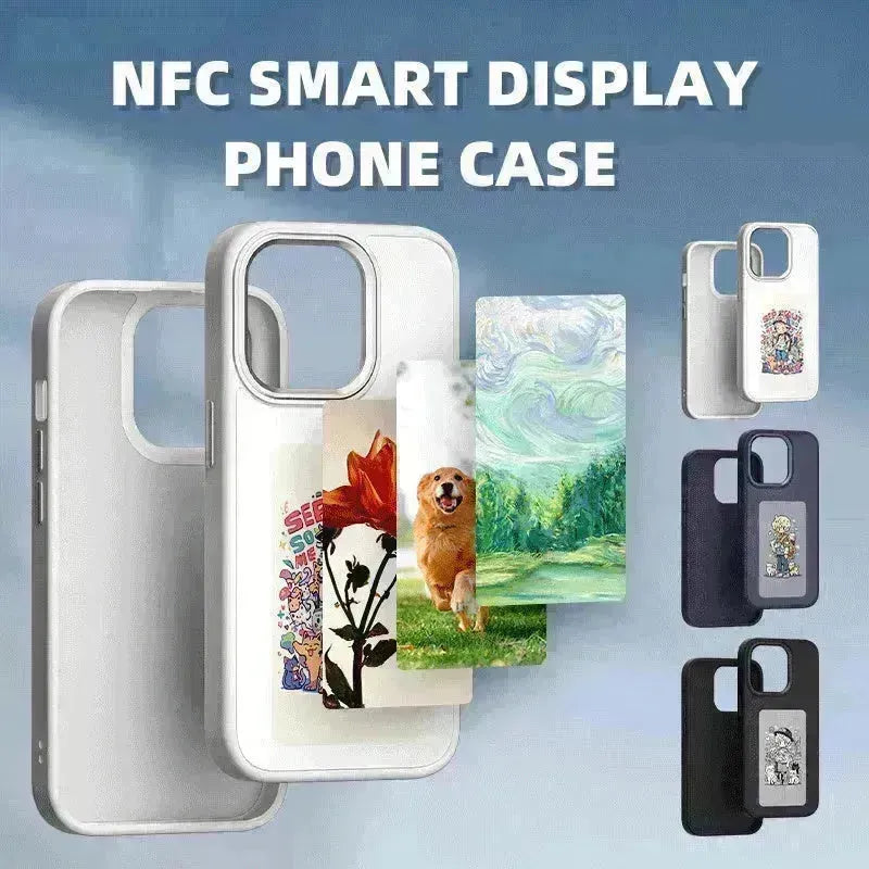 Écran d'encre intelligent Coup de téléphone Case de téléphone NFC Capteur de projection Écran