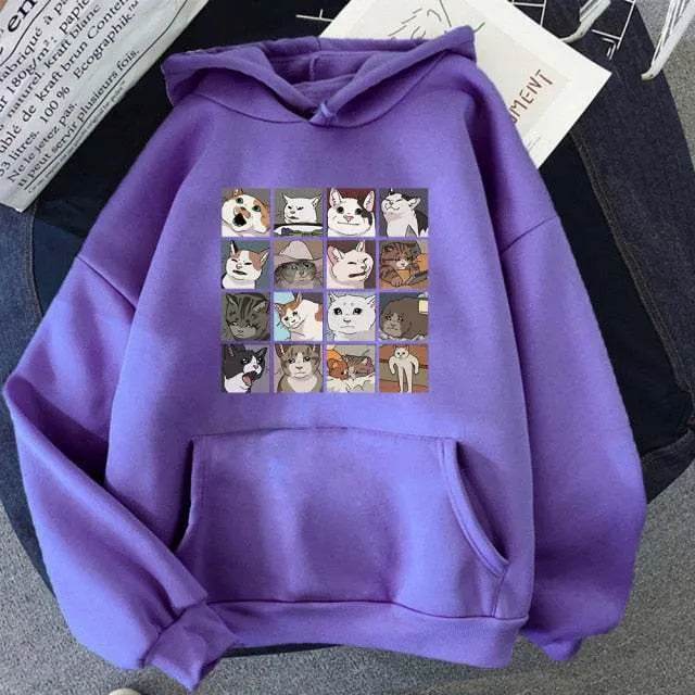 Women's Personalized Harajuku Sweatshirt Loose Plus Size - EX-STOCK Canada