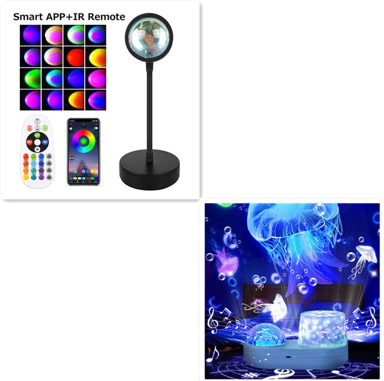 Lampada Proiettore Tramonto Proiettore Tramonto Luce Notturna Decorazione Murale IlluminazioneEX-STOCK Canada